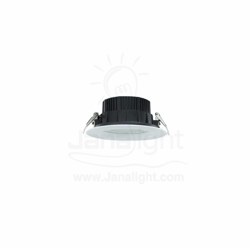 metal white compact 15 watt COB downlight